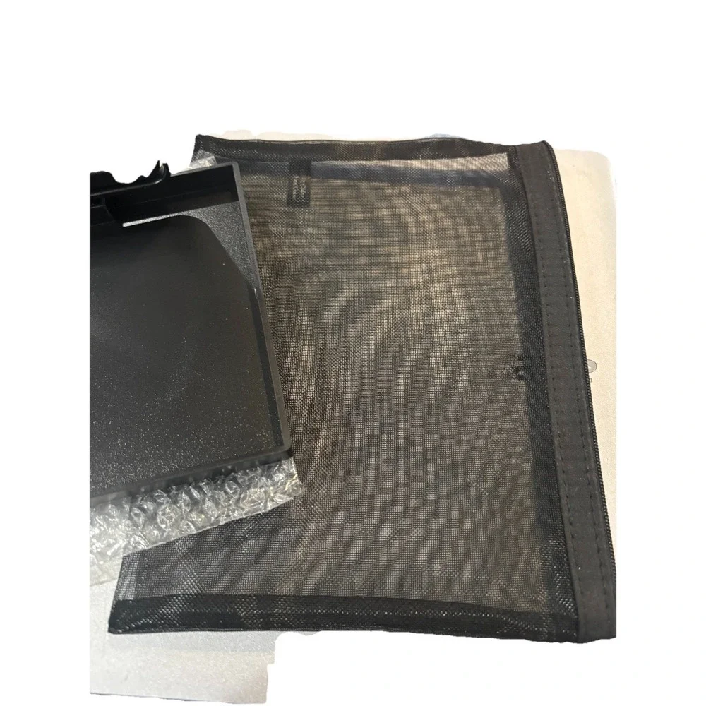 Mary Kay Black Mirror Foldable Standing Travel Mirror with Tray NEW